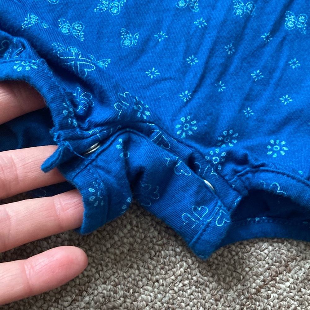 ❤️Carhartt Blue Baby Romper - Picture 4 of 7